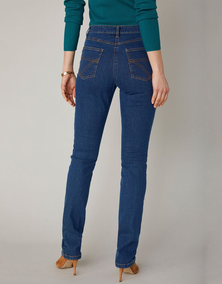 Jean droit stretch - petite stature (dark blue)