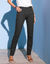 Pantalon fuselé couleur (noir)