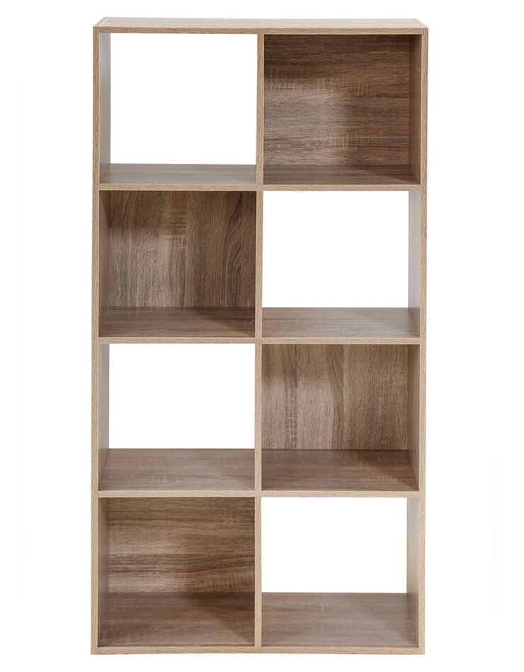Meuble de rangement ORIGAME - 8 cases (naturel)