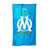Drap de bain OM&reg; &agrave; personnaliser, &eacute;ponge et velours coton - 320g/m2  (bleu)