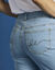Jean droit cargo (bleached)