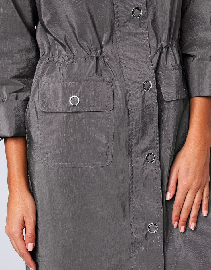 Parka à capuche déperlante (anthracite) Parka à capuche déperlante (anthracite)
