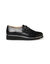 Derbies cuir compensés à boucle (noir)