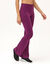 Legging trompette maille jersey (raisin)