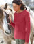 T-shirt manches longues, jersey en coton biologique(**) (cerise)