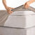 Drap-housse uni jersey bonnet 40 cm (grège)