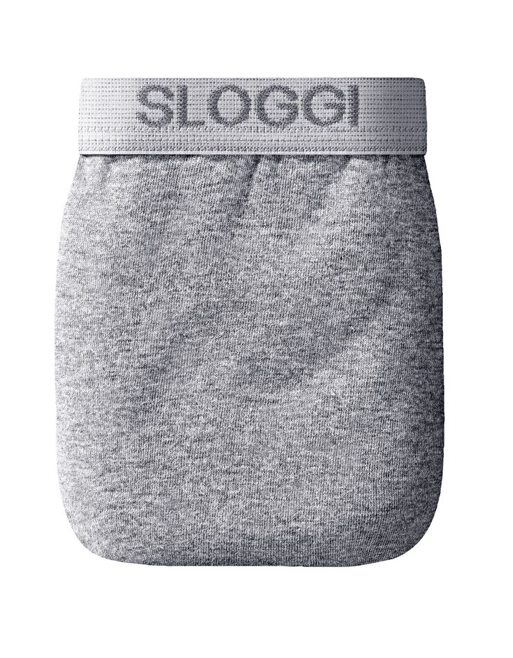 Slip ouvert forme maxi (gris chiné) Slip ouvert forme maxi (gris chiné)