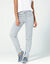 Pantalon jogging, molleton gratté (gris chiné)
