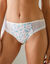 Culotte forme midi imprimé fleuri Coria - lot de 2 (ivoire)