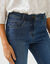 Jean slim, taille haute, petite stature (stone)