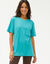 T-shirt volume loose (turquoise)