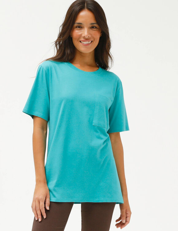 T-shirt volume loose (turquoise)