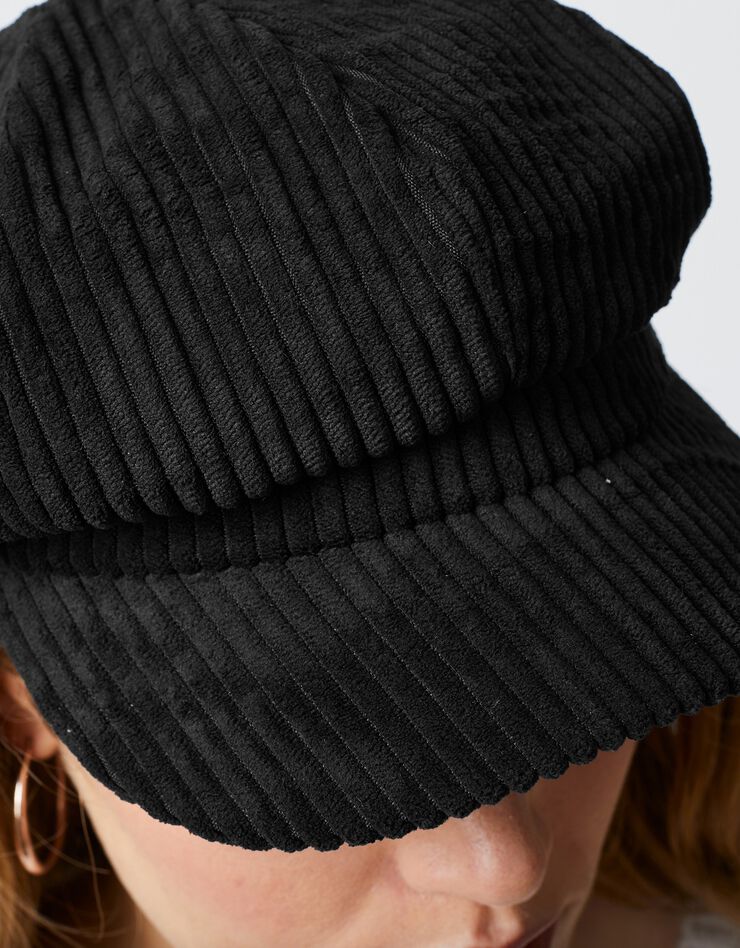 Casquette velours (noir) Casquette velours (noir)