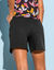 Short effet jupette - lot de 2 (noir / blanc)