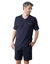 Pyjama short Business print (marine)