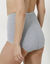 Culotte maxi Basic+, lot de 3 achetées +1 GRATUITE (1) (gris chiné)
