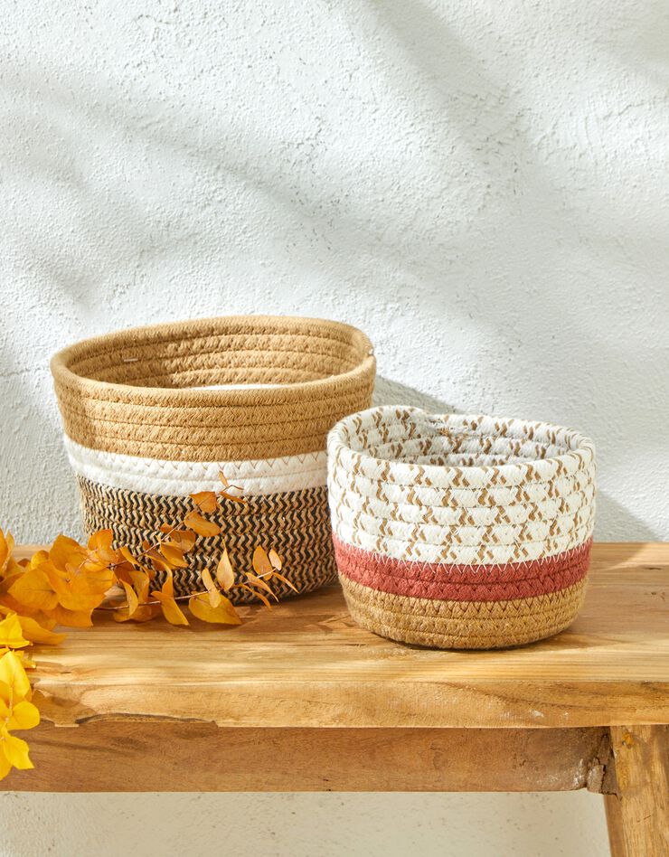 Panier - lot de 2 (naturel) Panier - lot de 2 (naturel)