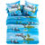 Linge de lit Flipper - polycoton (bleu)