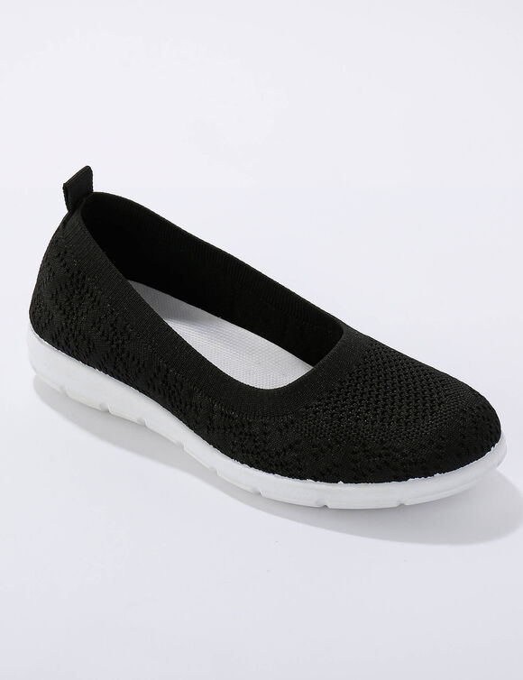 Ballerines mesh ultra légères (noir)