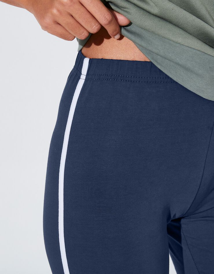 Legging bicolore (marine / blanc) Legging bicolore (marine / blanc)
