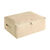 Housse de rangement zipp&eacute;e taille S beige (beige)