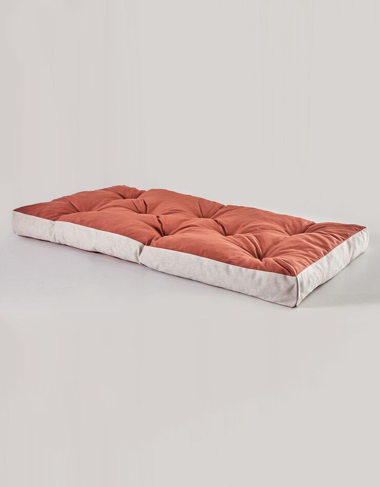 Long coussin de sol, collection "Intemporelle" (tomette)