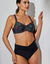 Culotte de bain taille haute Solaro (noir)