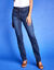 Jean stretch coupe droite (dark blue)
