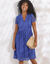 Robe macramé dentelle (bleu)
