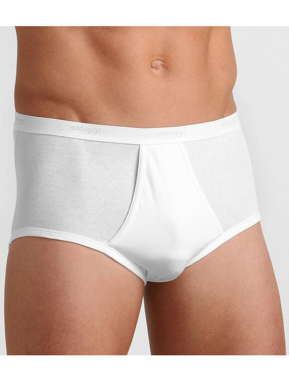 Slip ouvert forme maxi (blanc)