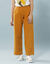 Pantalon coupe large, Spécial Petites (curry)