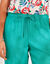 Pantalon large fluide uni (émeraude)