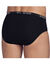 Slip ferm&eacute; forme midi (noir)