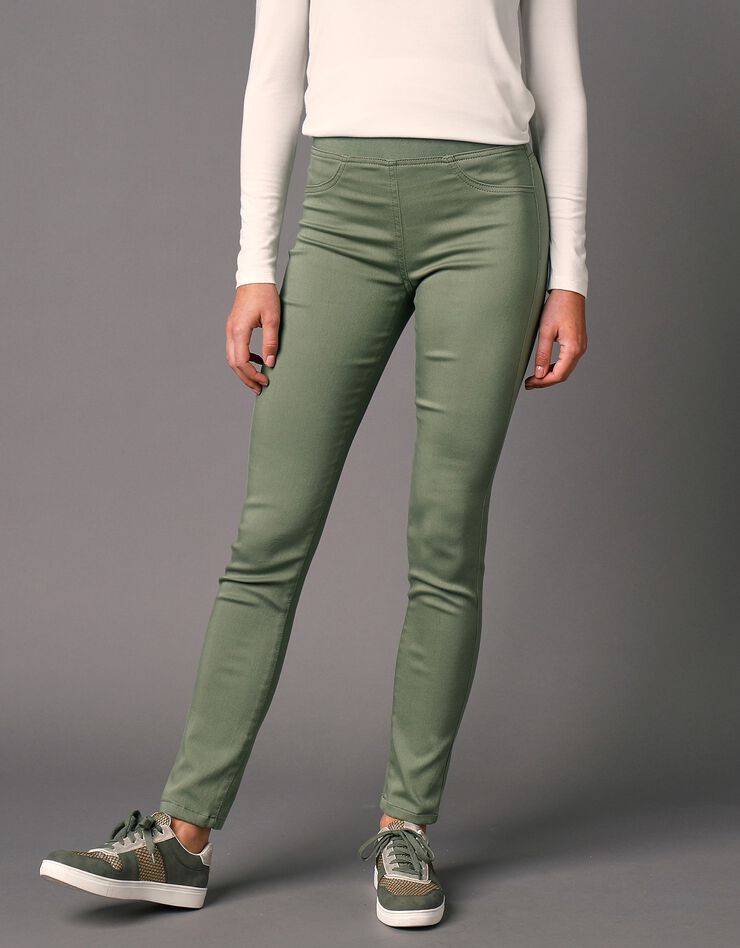 Jegging taille élastiquée ultra confort - petite stature (tilleul) Jegging taille élastiquée ultra confort - petite stature (tilleul)