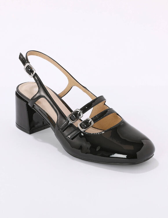 Babies slingback (noir)