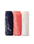 Culotte maxi dentelle - lot de 3 (marine + corail + poudre)