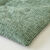 Long coussin de canapé tissage chenille (vert)