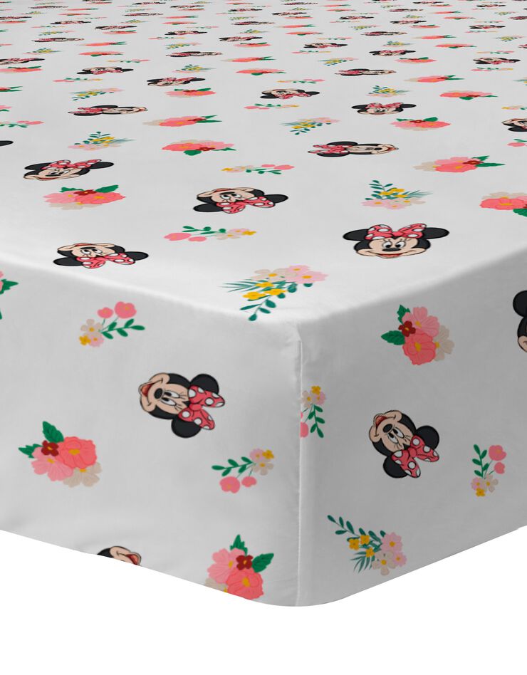 Parure de lit Minnie Mouse® - coton (blanc / rose)