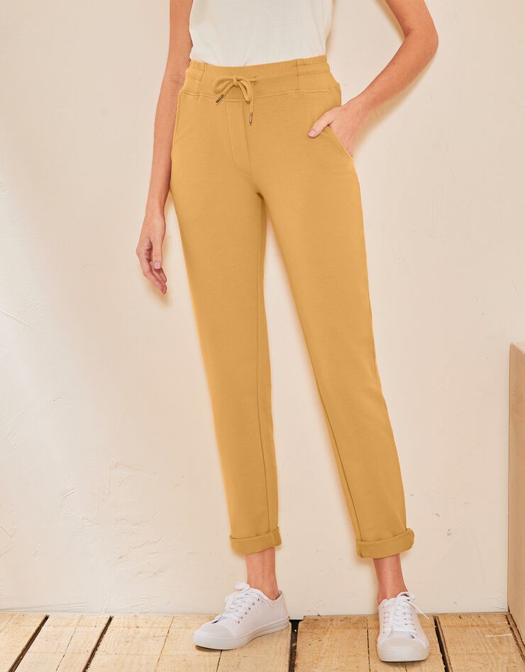 Joggpant taille élastiquée (curry) Joggpant taille élastiquée (curry)