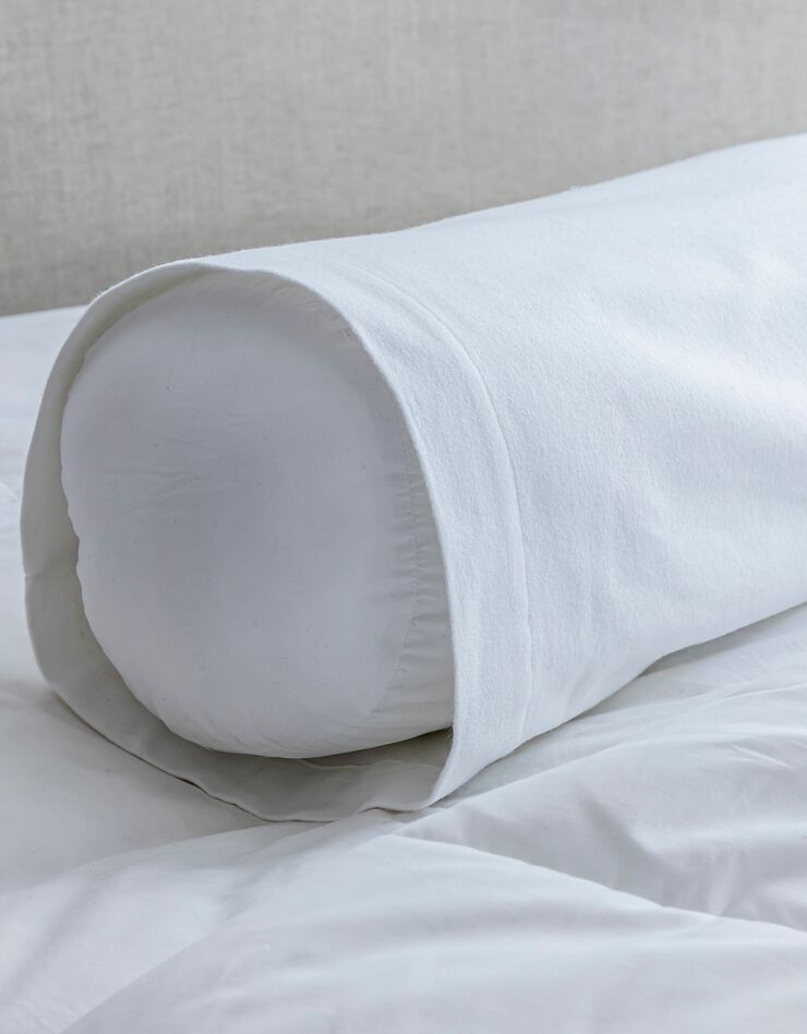 Sous-taie de traversin éponge imperméable anti-acariens Bi-ome® (blanc)