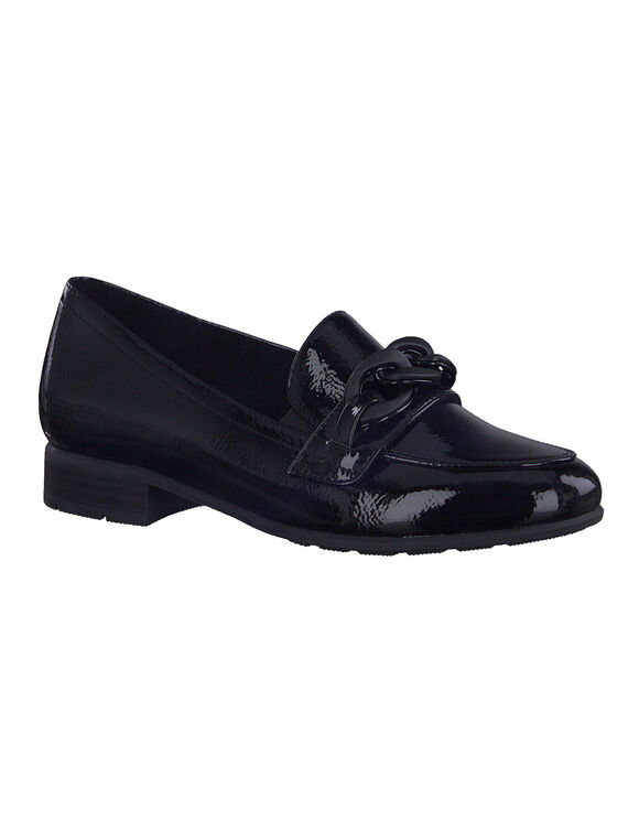 Mocassins talons plat (noir)