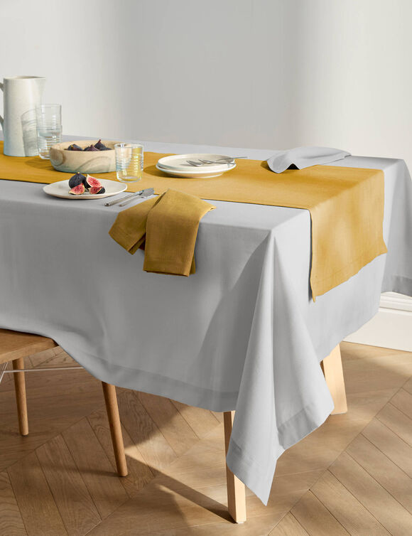 Nappe infroissable (gris perle)