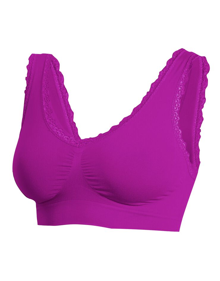 Soutien-gorge brassière Bravolace Bravo™ - lot de 3 (rose/rouge/fuchsia) Soutien-gorge brassière Bravolace Bravo™ - lot de 3 (rose/rouge/fuchsia)