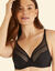 Soutien-gorge en dentelle "Jour après jour" - avec armatures (noir)