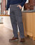Pantalon battle en toile coton (anthracite)