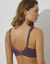 Soutien-gorge grand maintien coton  - sans armatures (violet)