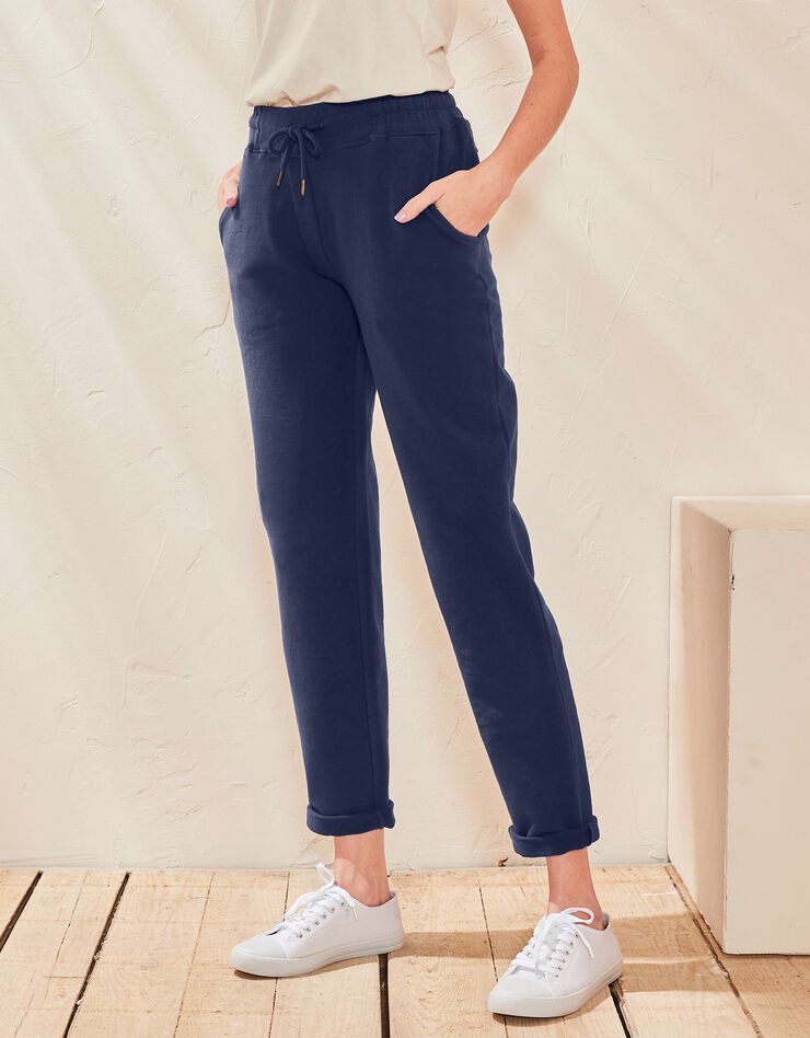 Joggpant taille élastiquée (marine) Joggpant taille élastiquée (marine)