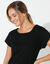 Tee-shirt manches courtes (noir)