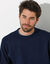 Sweat molleton col rond (marine)