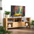 Meuble TV d’angle (naturel)